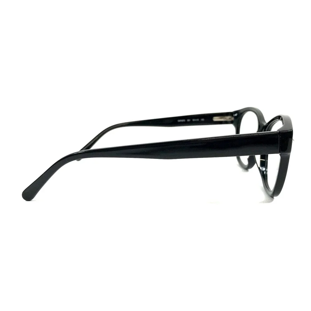 Diane Von Furstenberg Eyeglasses Frame DVF5072 001 Shiny Black Cat Eye 50-19-135